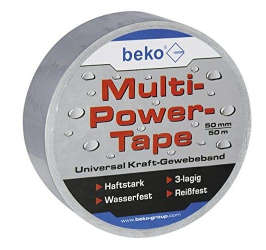 Beko Multi-Power-Tape silber 50mm x 50m